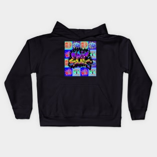 graffiti tattoo epic music 222 Kids Hoodie